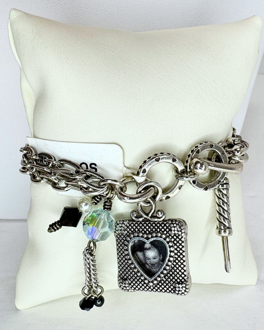 Brighton Keepsake Photo Charm Bracelet