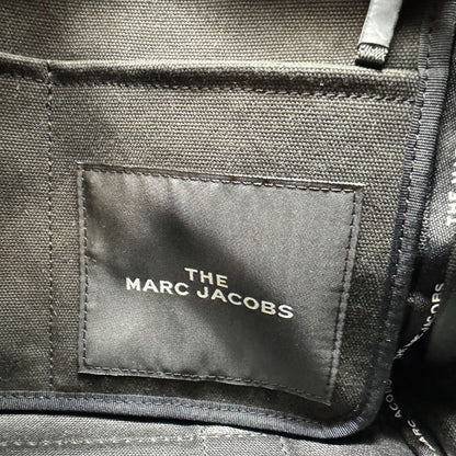 Marc Jacobs "The Tote Bag" Medium Canvas Tote Black