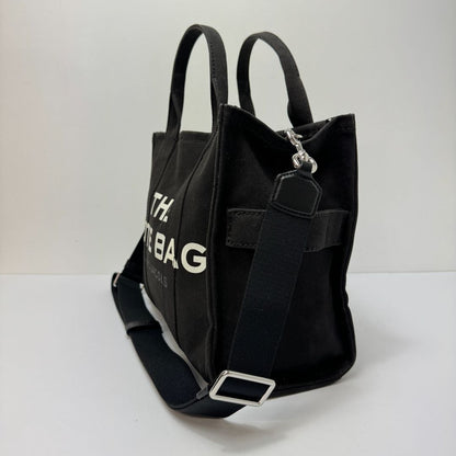 Marc Jacobs "The Tote Bag" Medium Canvas Tote Black