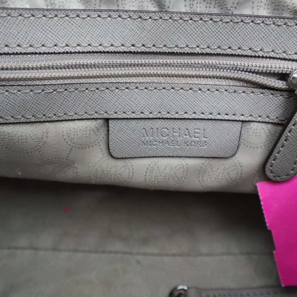 Michael Kors, Bags, Grey Michael Kors Shoulder Bag With Chain Strap