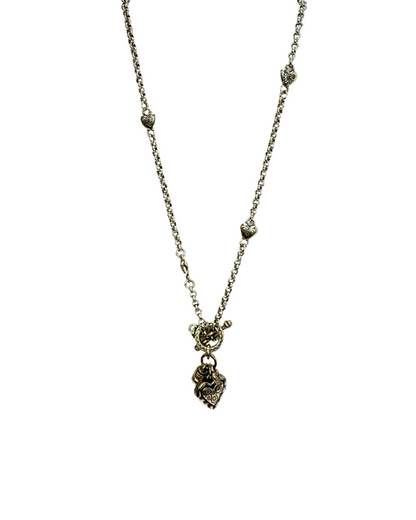 Brighton Heart Charm w/ Toggle Close Necklace