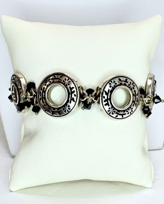 Brighton Open Circle w/ Dangle Beads Bracelet
