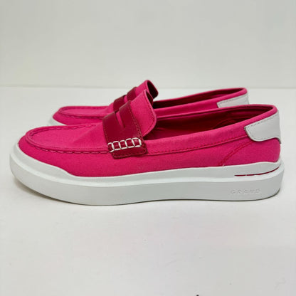 Cole Haan Canvas Grand Loafers Sneakers Pink