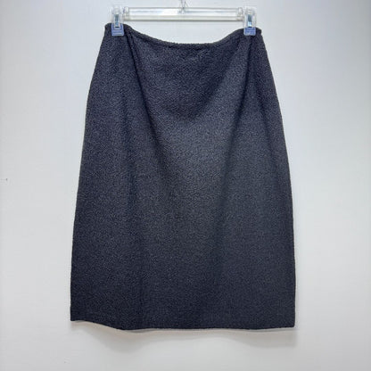 St. John Woven Skirt Gray