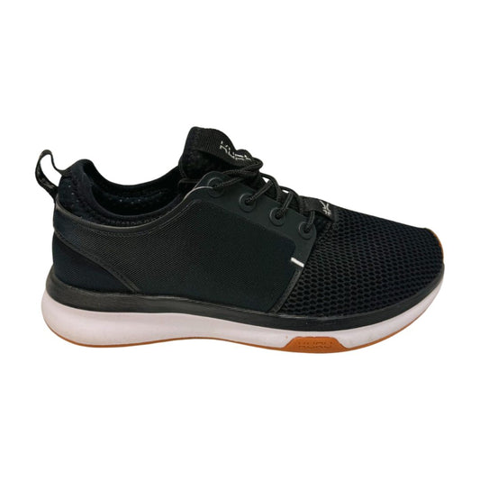 KURU "Atom" Lace Up Athletic Comfort Sneakers Black