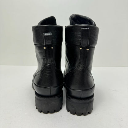 Thursday Ryder Platform Front Zip Chunky Sole Boots Black