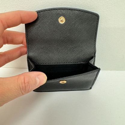 Tory Burch Robinson Tri-Fold Mini Wallet Black