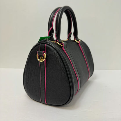 Duyp Limited Edition Mini Boston Bag Convertible Satchel Black Pink