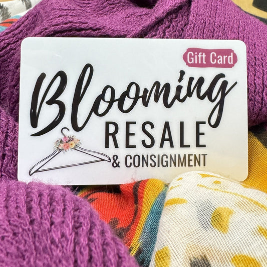 Blooming Resale Gift Card