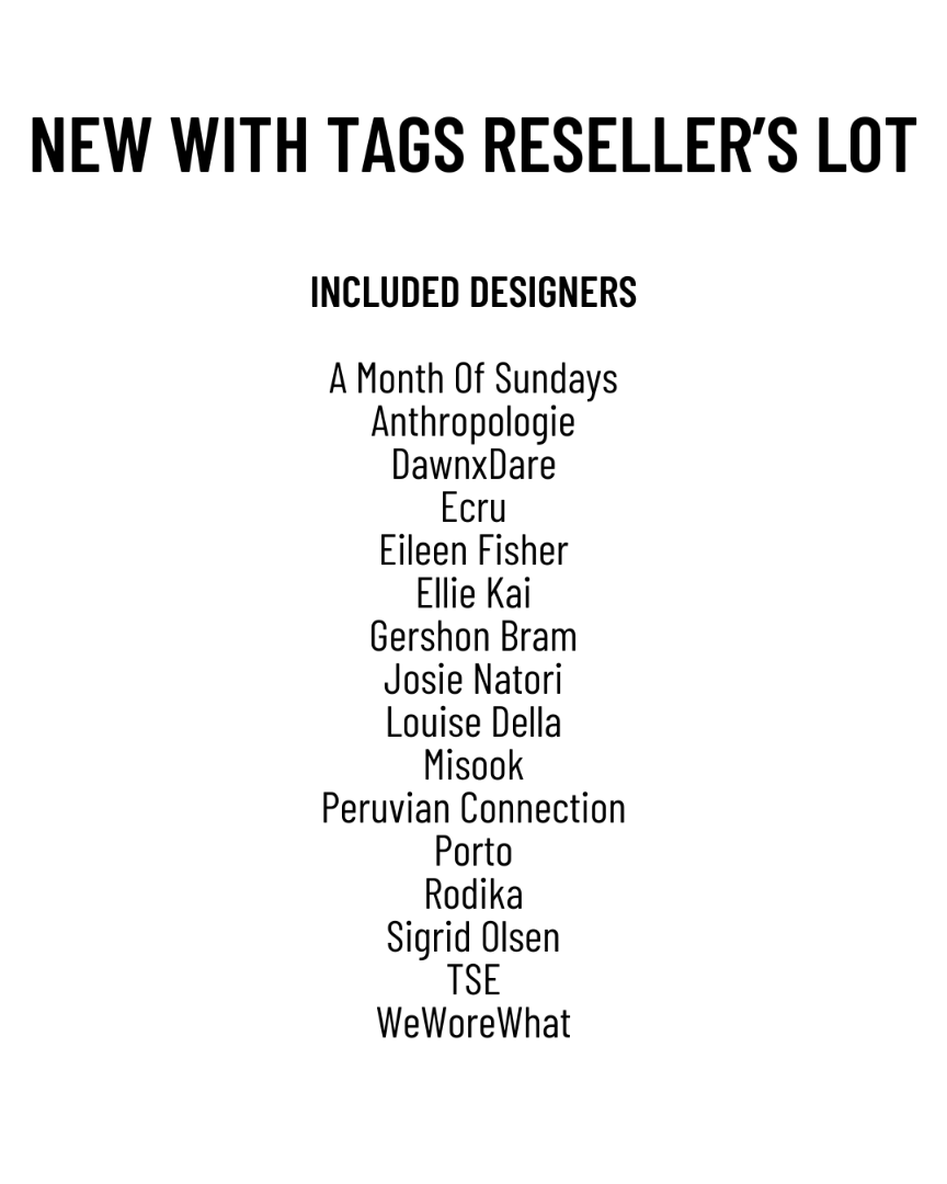 New With Tags Reseller's Lot Misc